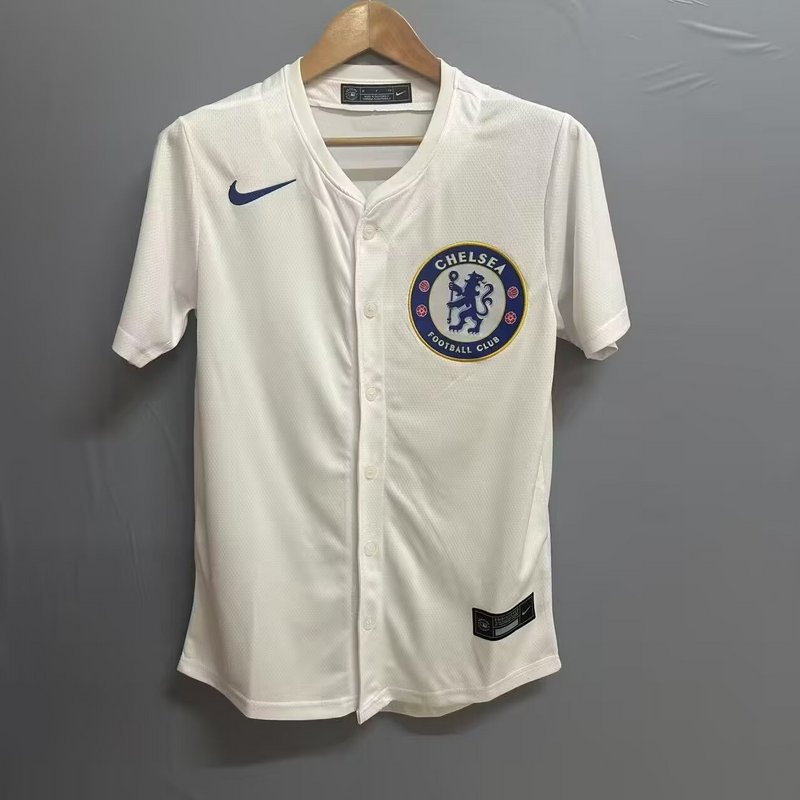 Chelsea White x US Pack Baseball Jersey Custom Shirt 2025/26 - sinoshirt