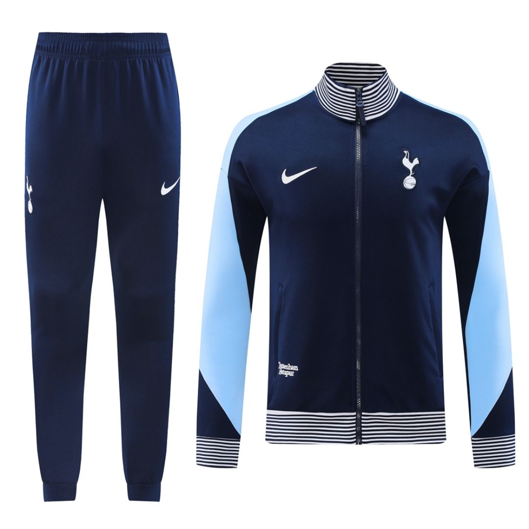Tottenham Hotspur Full-Zip Training Kit (Jacket+Pants) Navy 2024/25 - sinoshirt