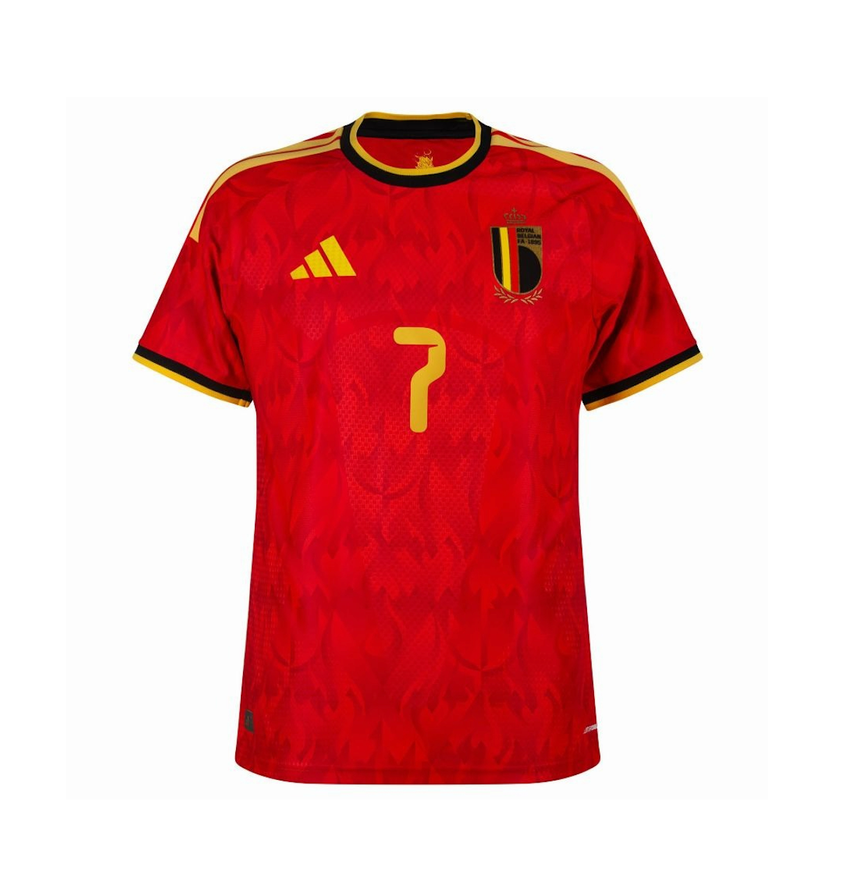 DE BRUYNE #7 Belgium Authentic Football Jersey Home Shirt World Cup 2026 - sinoshirt