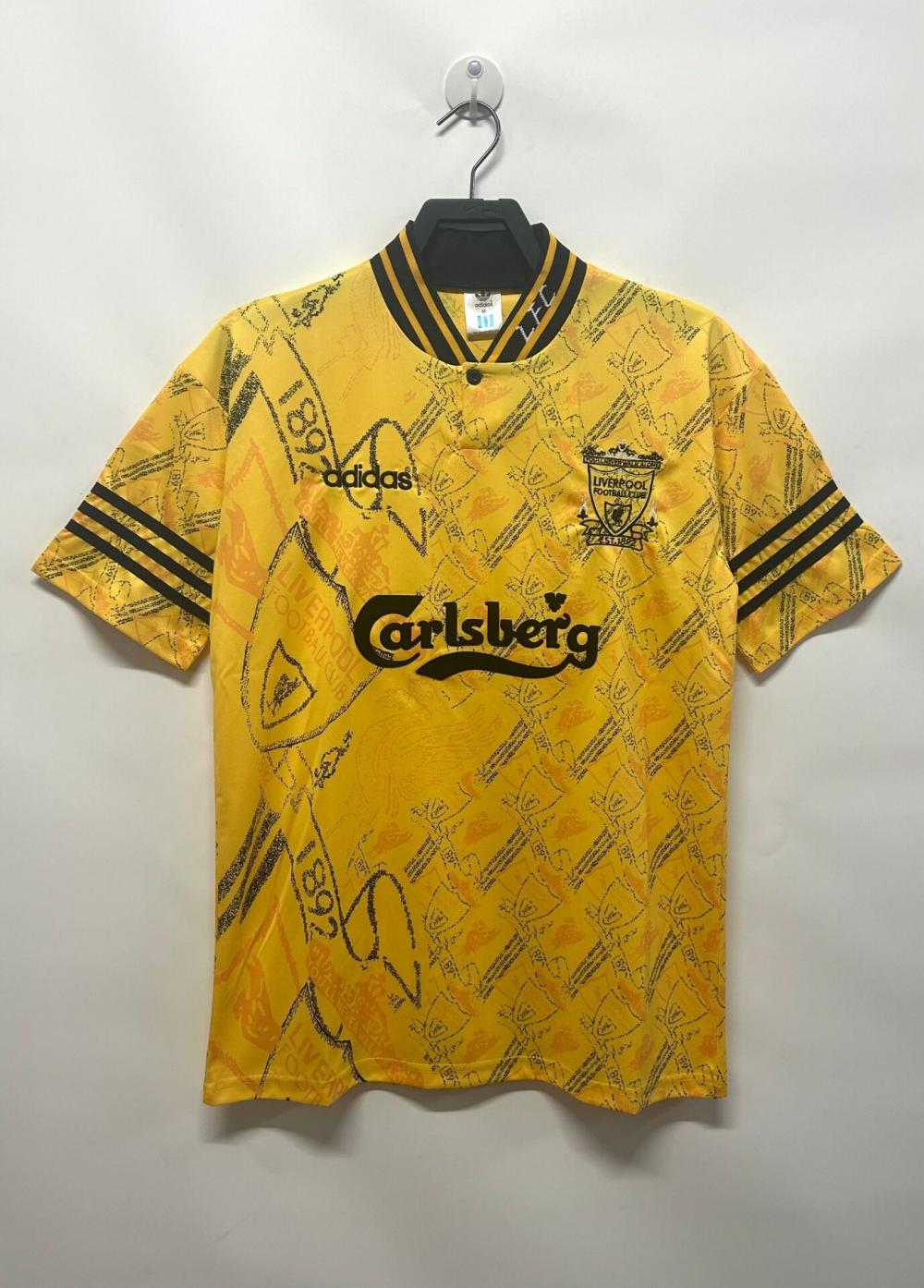 Liverpool Retro Football Jersey Third Away Custom Shirt 1994/96 - sinoshirt