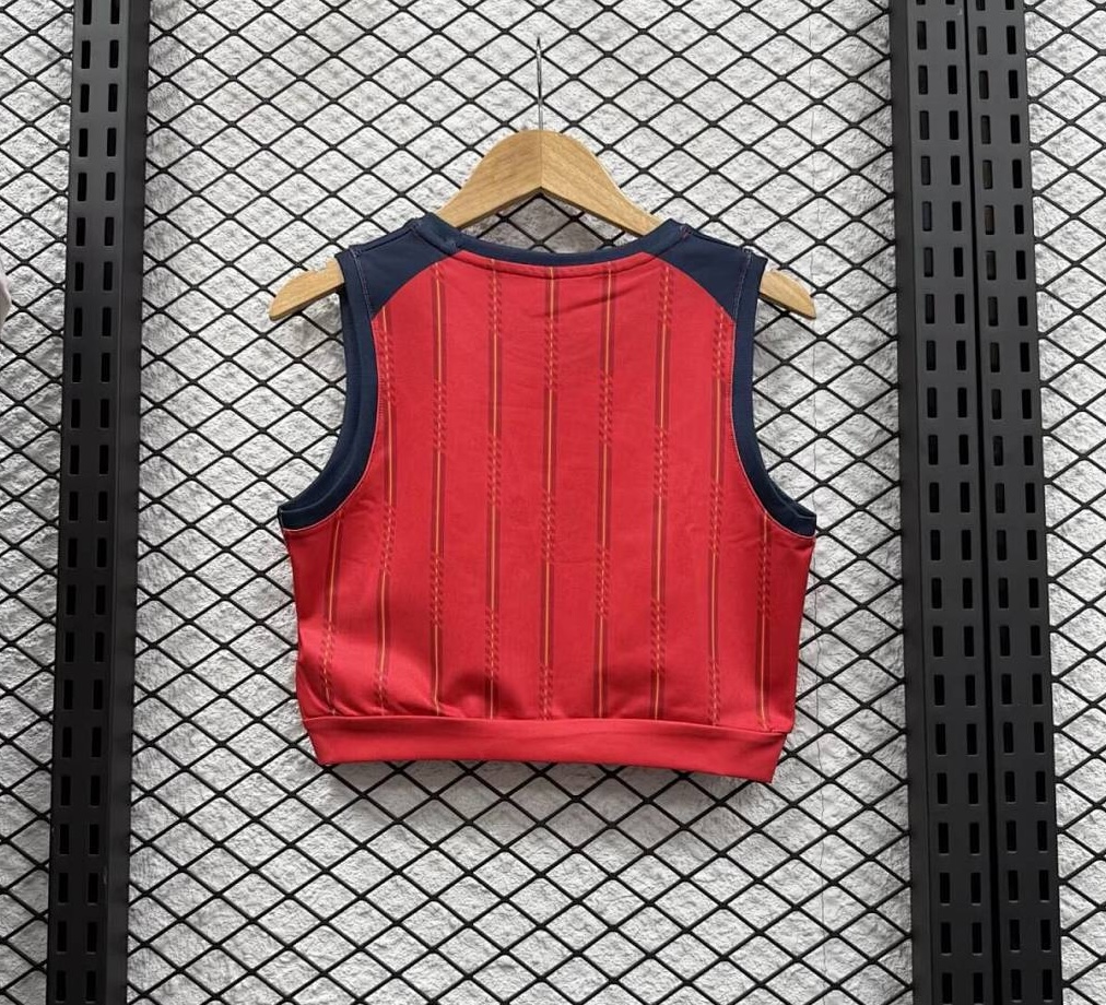 Spain Soccer Jersey Home Women's Vest World Cup 2026 - sinoshirt