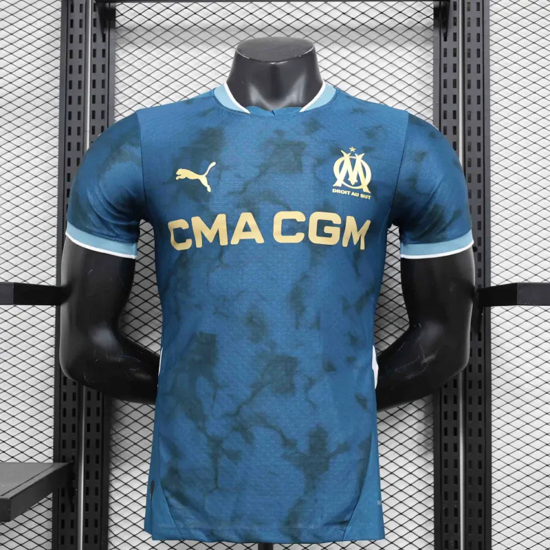 Marseille Authentic Soccer Jersey Away Shirt 2024/25 - sinoshirt