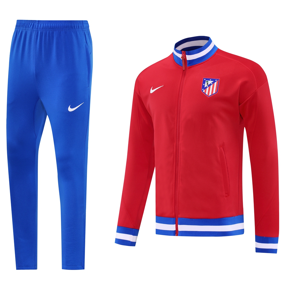 Atletico Madrid Training Kit (Jacket+Pants) Red 2025/26 - sinoshirt