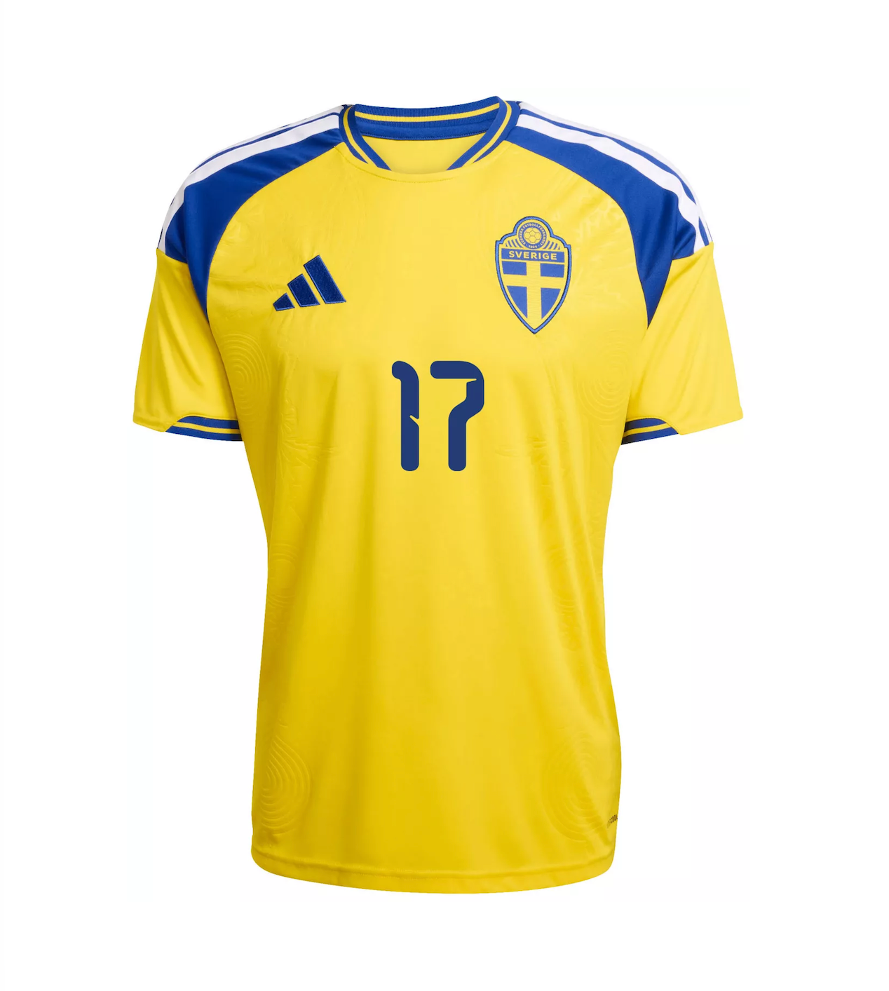 Gyökeres #17 Sweden Football Jersey Home Custom Shirt World Cup 2026 - sinoshirt