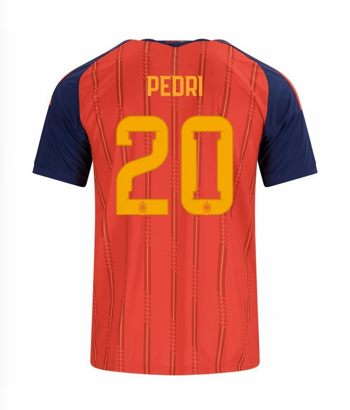 PEDRI #20 Spain Football Jersey Home Custom Shirt World Cup 2026 - sinoshirt