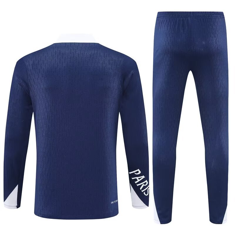 PSG Authentic Training Kit (Sweatshirt+Pants) Navy 2025/26 - Player Version - sinoshirt