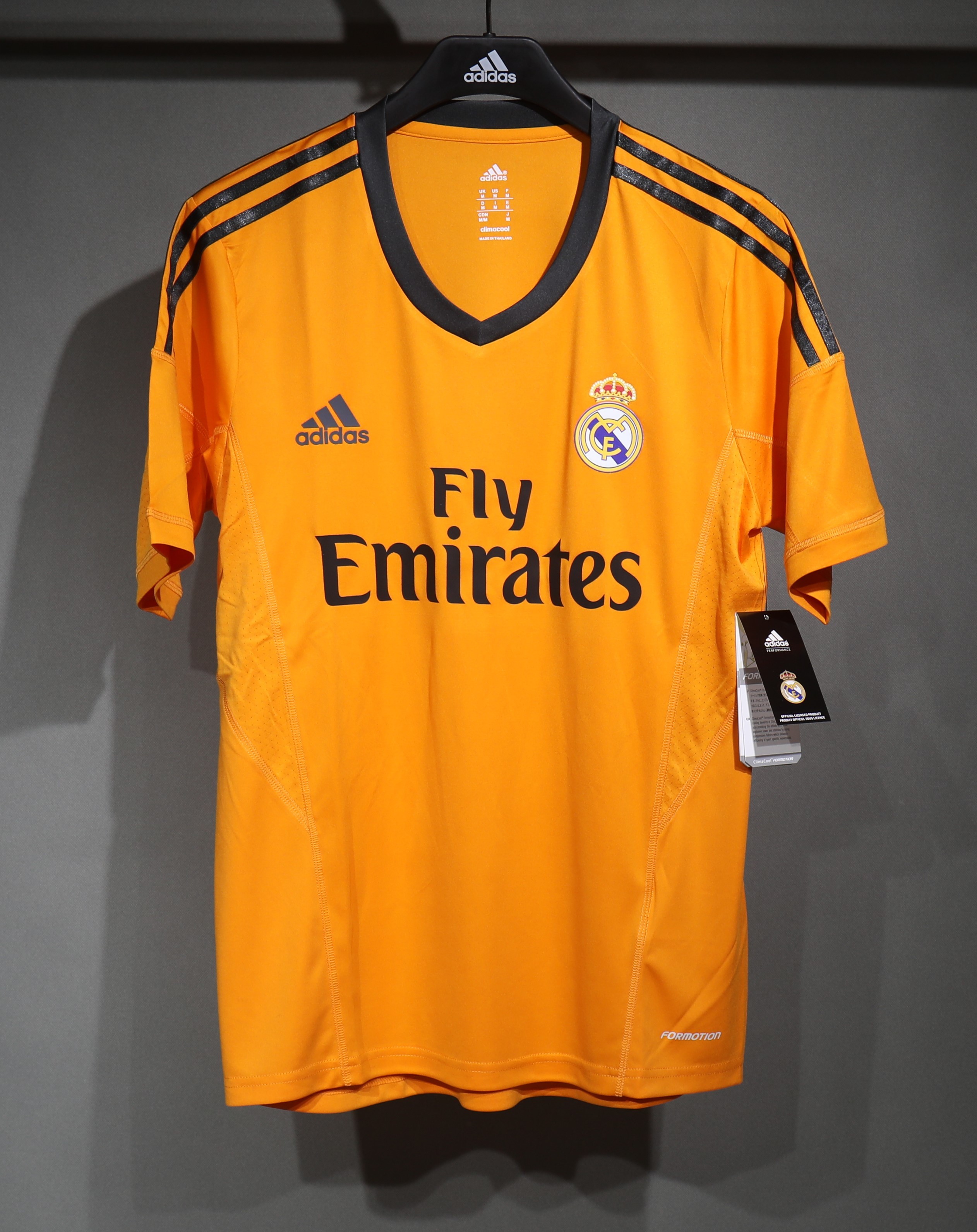 Real Madrid Authentic Retro Jersey Third Away Soccer Shirt 2013/14 - sinoshirt