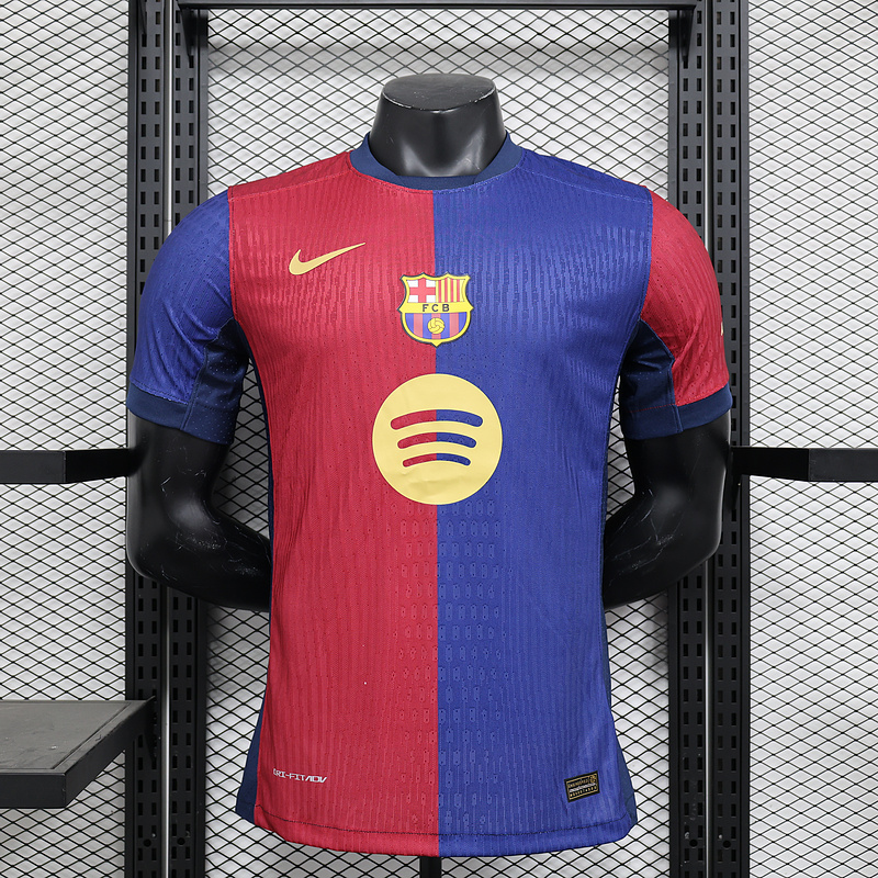 Authentic Soccer Jersey Barcelona Home Shirt 2024/25-Spotify Logo Without Text - sinoshirt