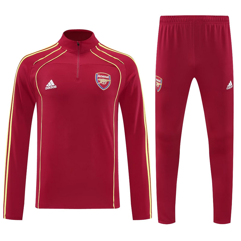 Arsenal UPB Training Kit (Sweatshirt+Pants) Red 2025/26 - sinoshirt