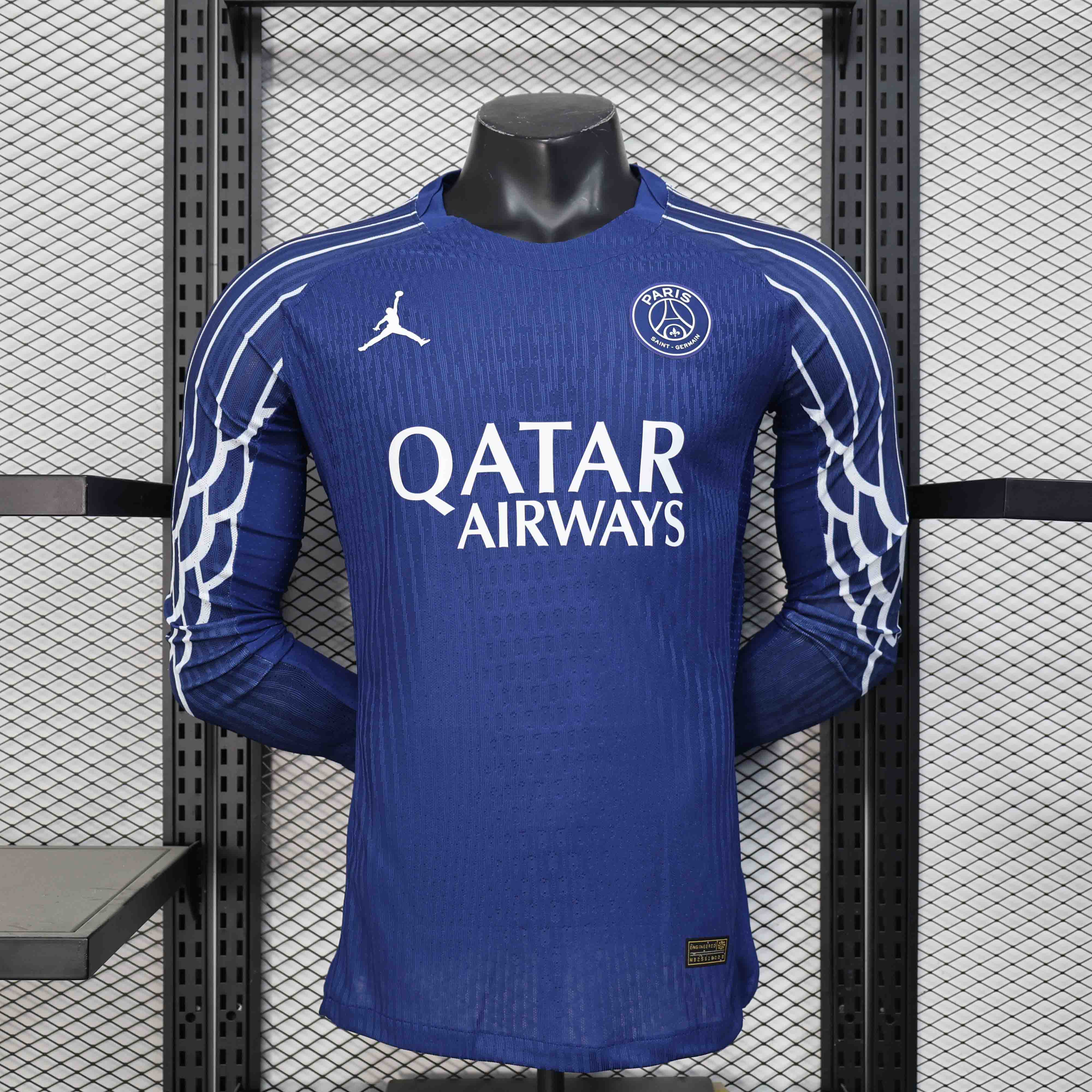 Authentic Soccer Jersey PSG Fourth Away Shirt Long Sleeve 2024/25 - sinoshirt