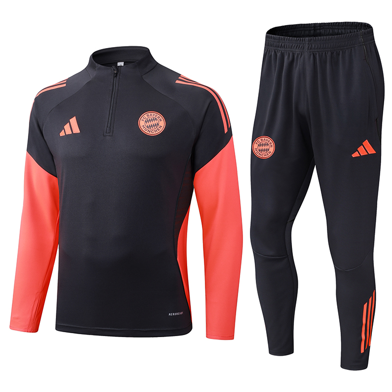 Bayern Munich Training Kit (Sweatshirt+Pants) Deep Grey 2025/26 - sinoshirt