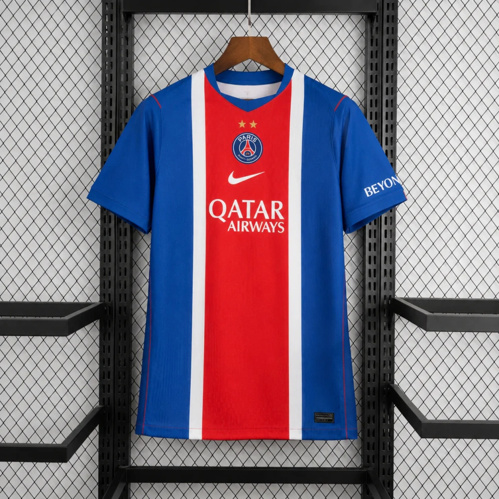 PSG Football Jersey Home Custom Shirt 2026/27 - With Stars - sinoshirt