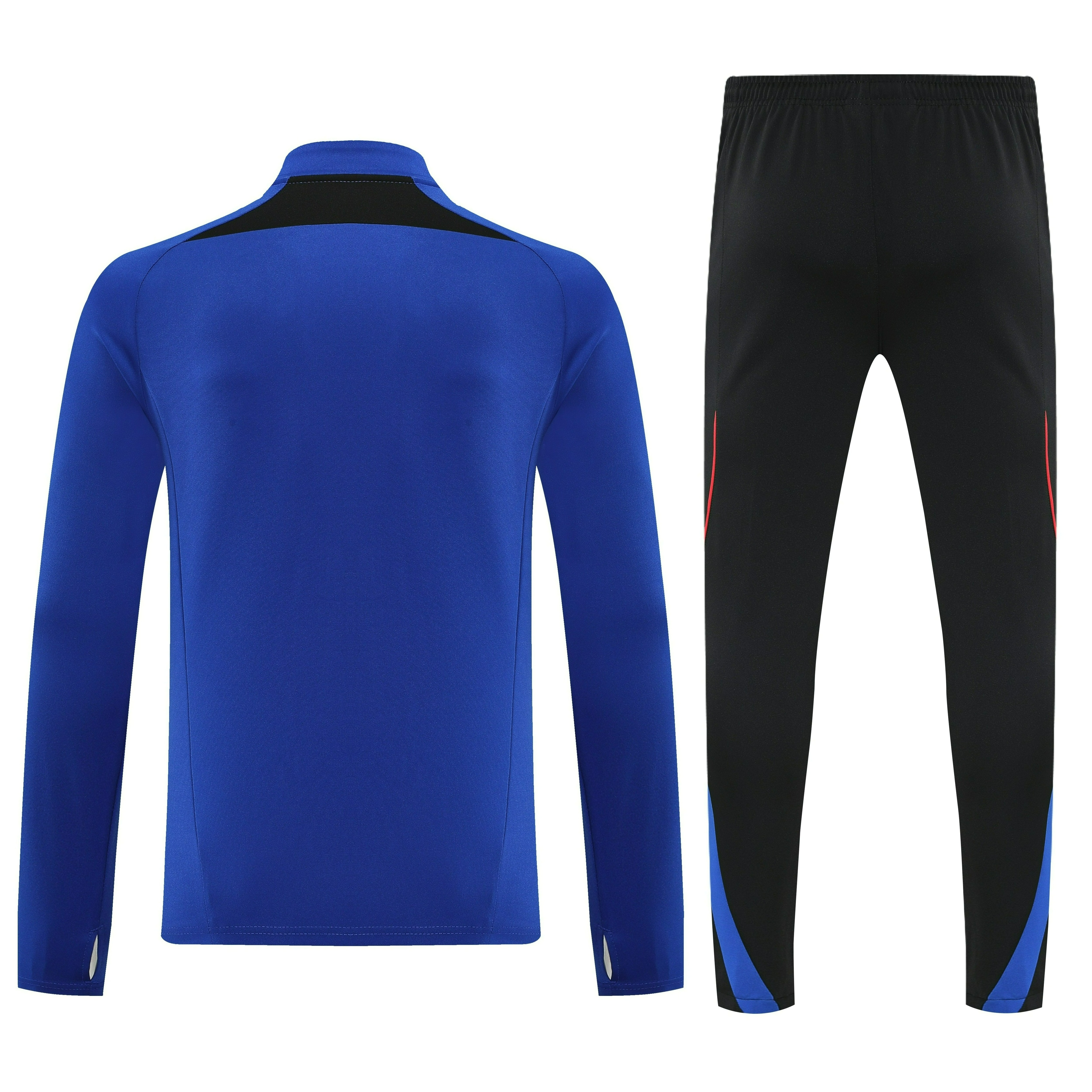 Manchester United Authentic Training Kit (Sweatshirt+Pants) Blue 2025/26 - Player Version - sinoshirt