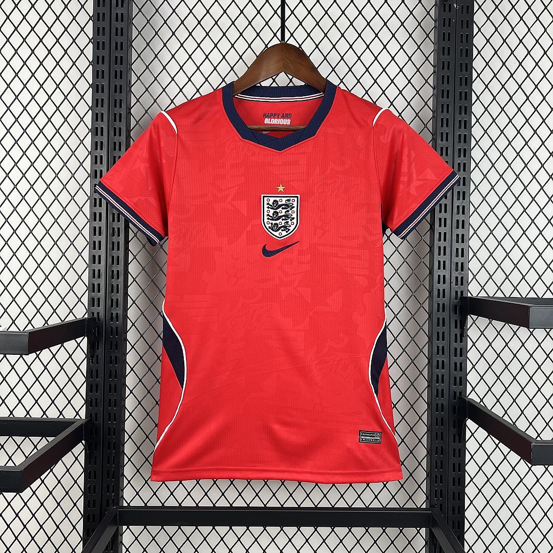England Soccer Jersey Women's Away Custom Shirt World Cup 2026 - sinoshirt