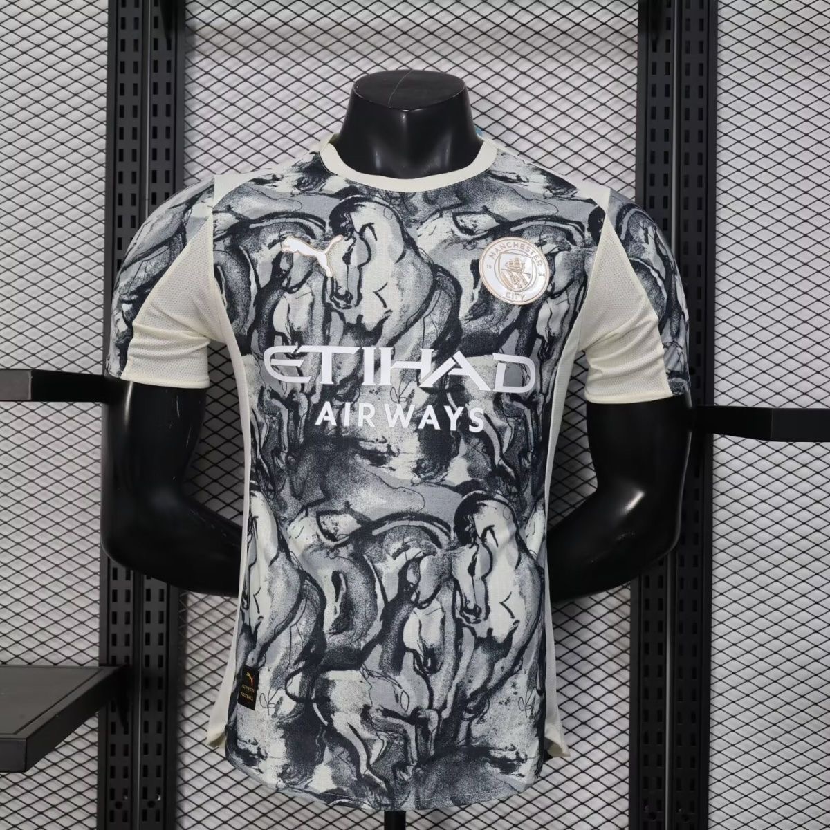 Manchester City Authentic Horse Year Special Edition Football Jersey Shirt 2025/26 - sinoshirt