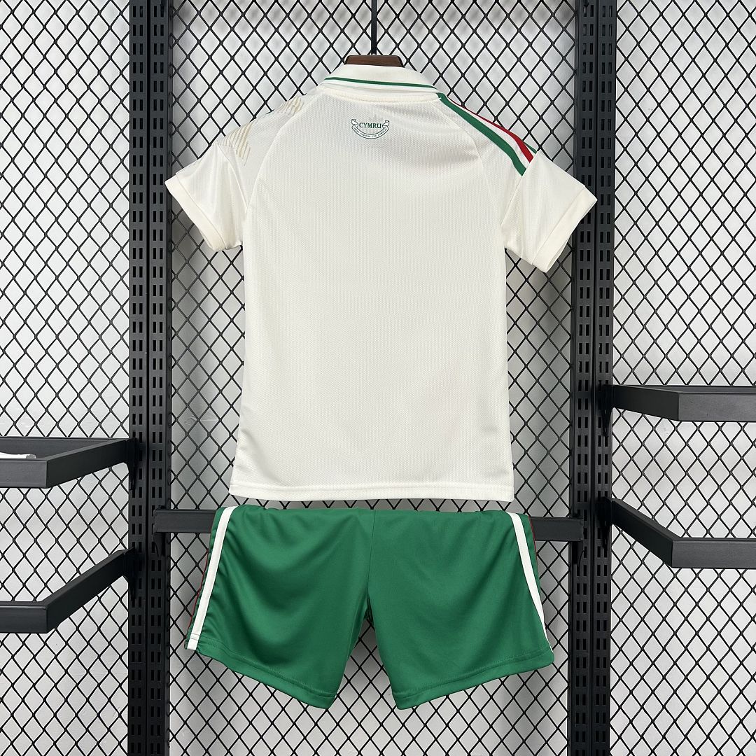 Wales Football Jersey Away Kids Kit Jersey+Shorts World Cup 2026 - sinoshirt