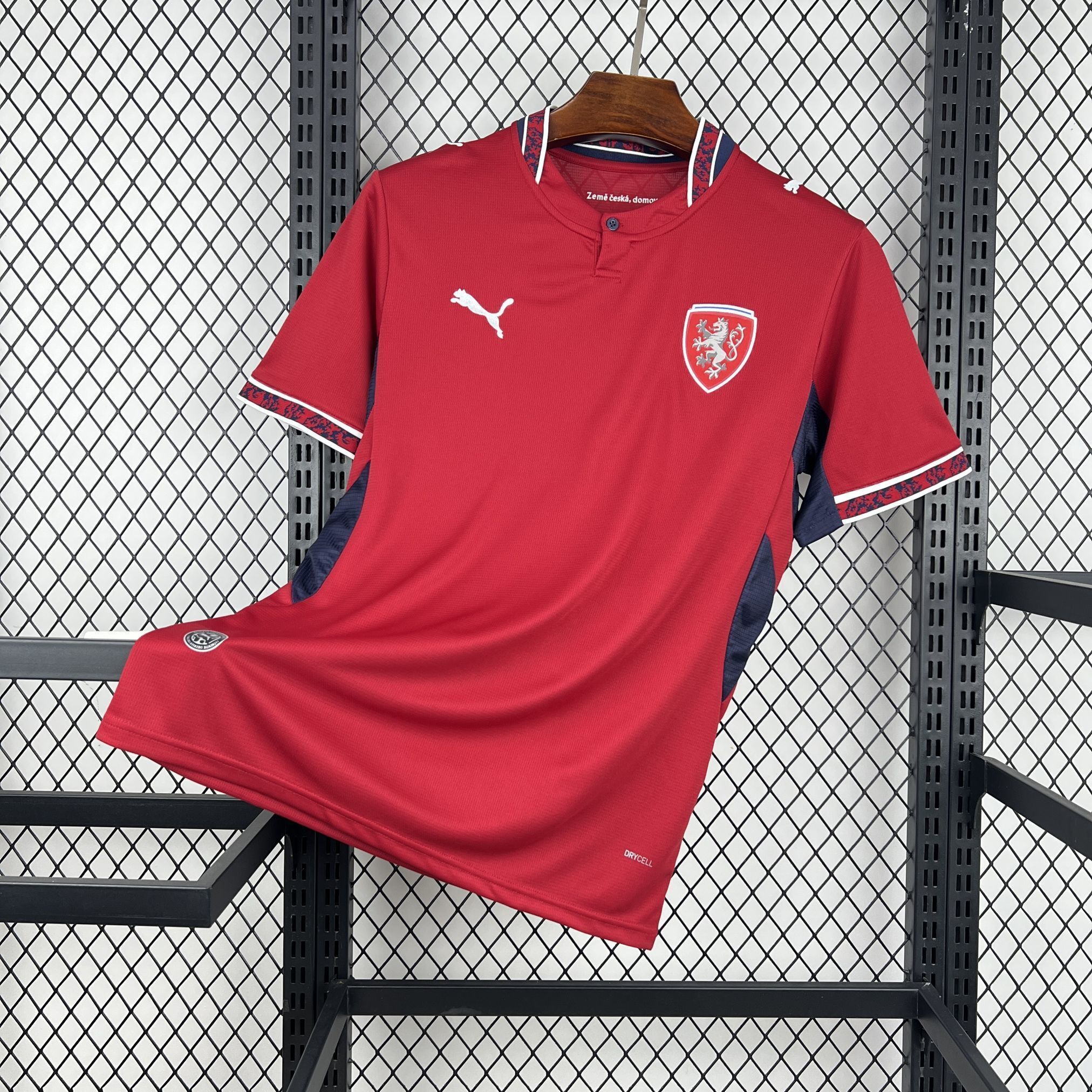 Czech Republic Football Jersey Home Custom Shirt World Cup 2026 - sinoshirt