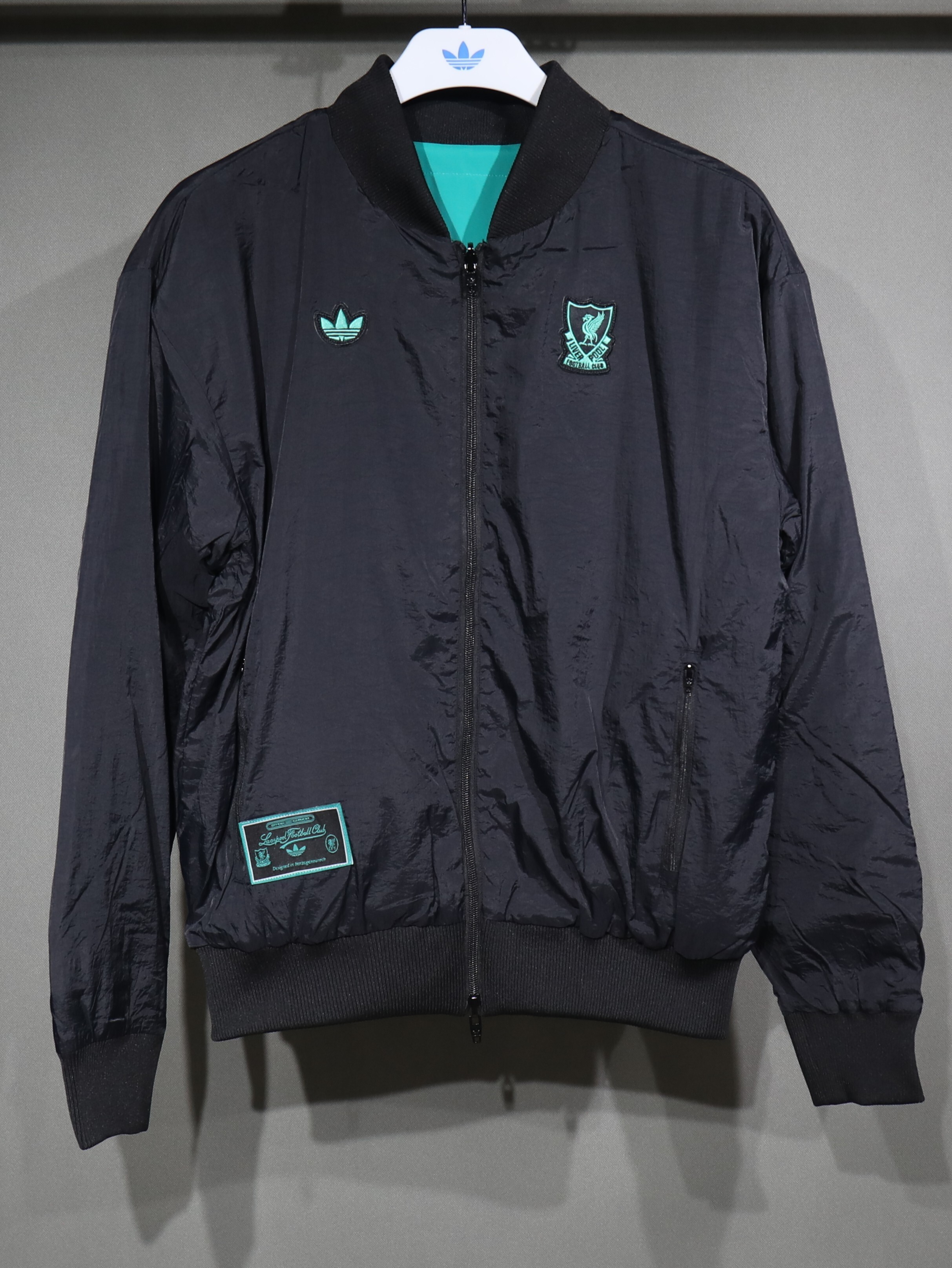Liverpool Terrace Icons Reversible Double-Sides Cotton Windbreaker Jacket 2025-26 - sinoshirt