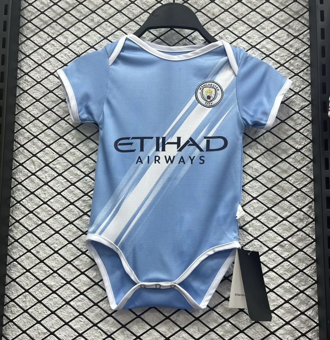 Manchester City Home Baby Uniform 2025/26 - sinoshirt