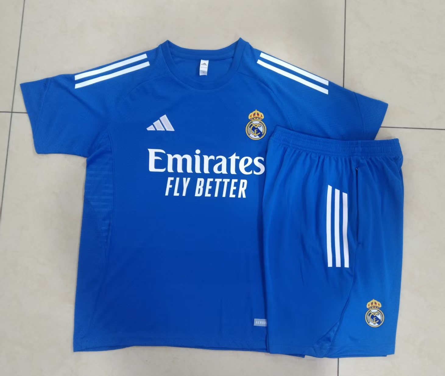 Real Madrid Training Jersey Kit Blue 2025/26 - sinoshirt