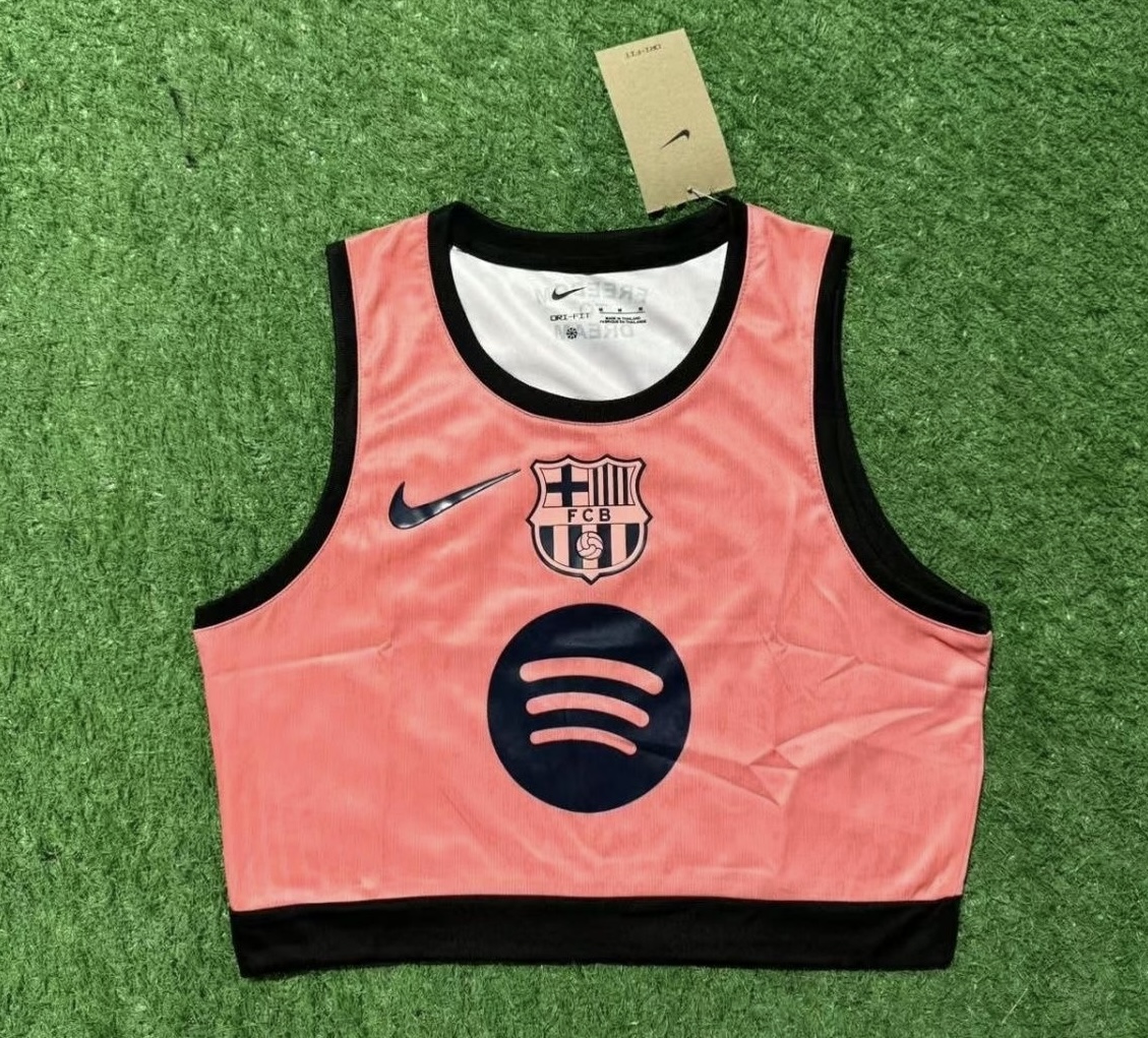 Barcelona Women's Vest Pink Special Edition Soccer Jersey 2025/26 - sinoshirt