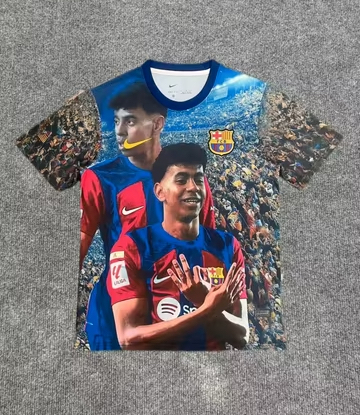 LAMINE YAMAL #10 Barcelona Soccer Jersey Special Edition Custom Shirt 2025/26 - sinoshirt