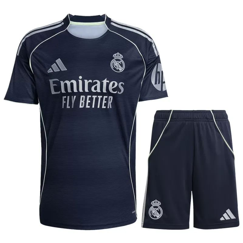 Real Madrid Football Jersey Away Kit Jersey+Shorts 2025/26 - sinoshirt