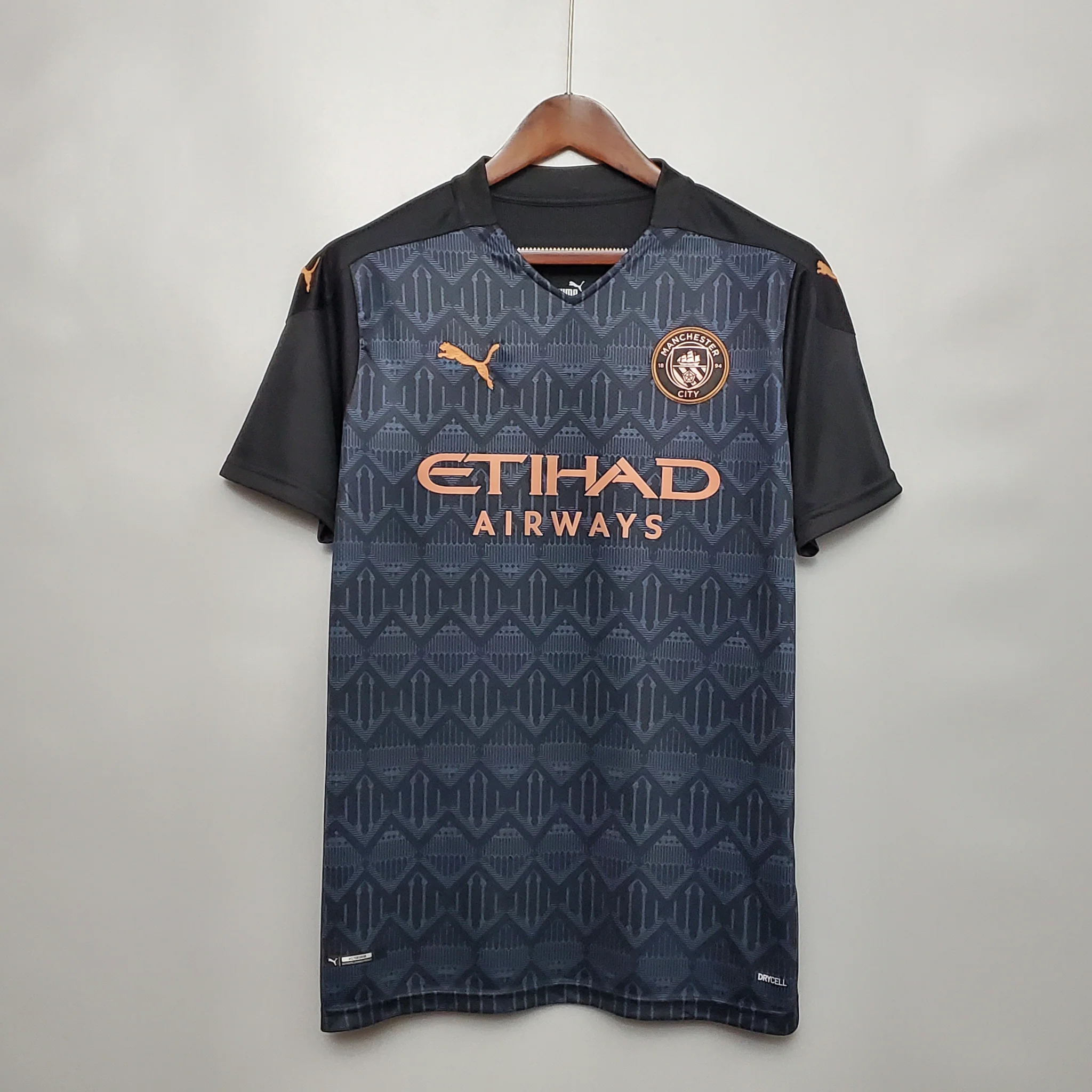 Manchester City Retro Football Jersey Third Away Shirt 2020/21 - sinoshirt