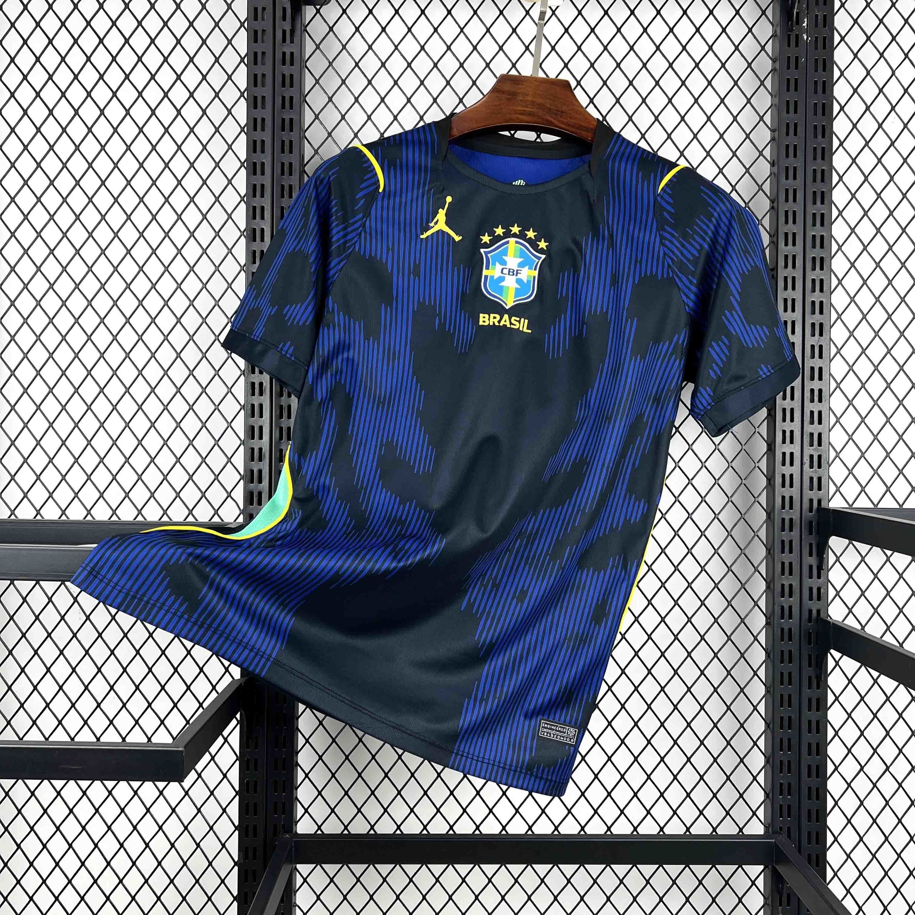 Brazil Soccer Jersey Away Custom Shirt World Cup 2026 - sinoshirt