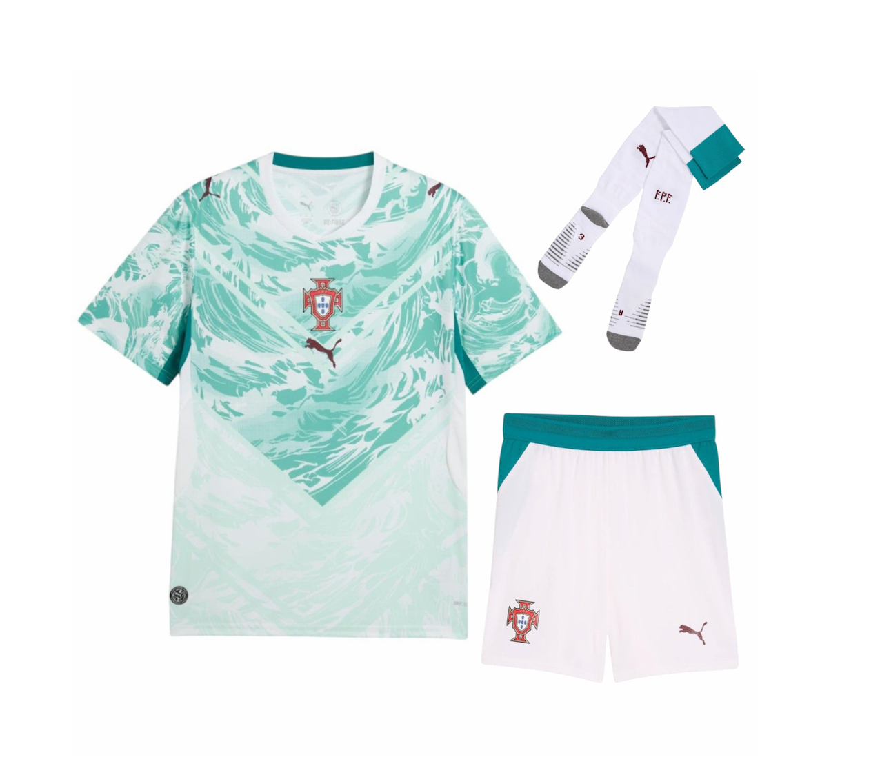 Portugal Soccer Jersey Away Full Kit World Cup 2026 - sinoshirt