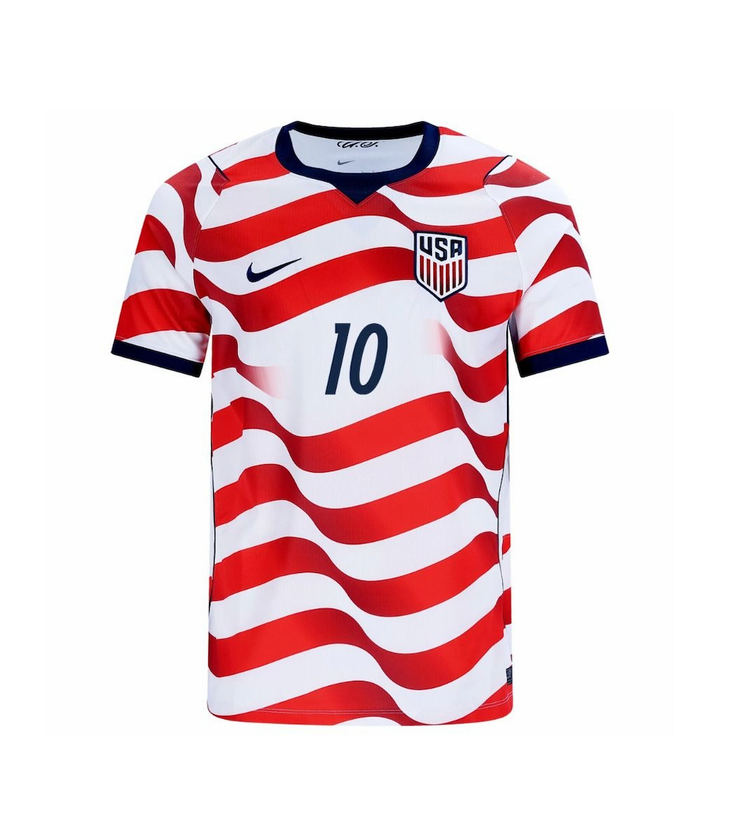 PULISIC #10 USA Soccer Jersey Home Custom Shirt World Cup 2026 - sinoshirt