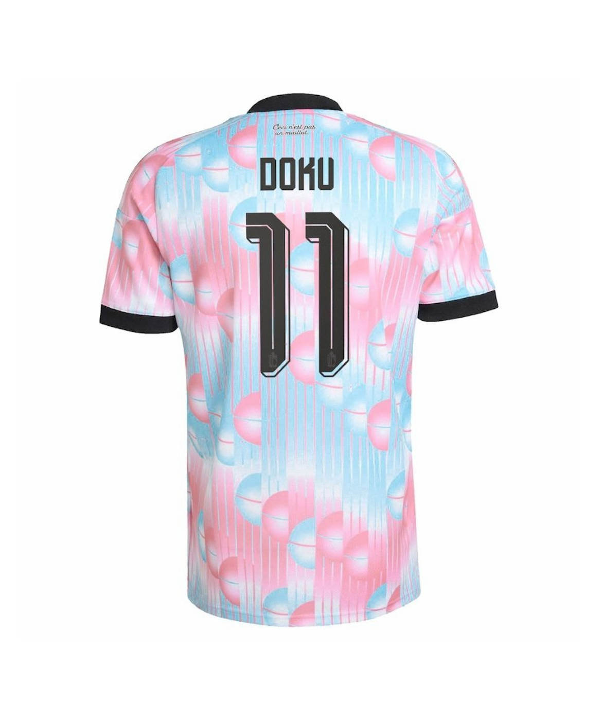 DOKU #11 Belgium Football Jersey Away Custom Shirt World Cup 2026 - sinoshirt