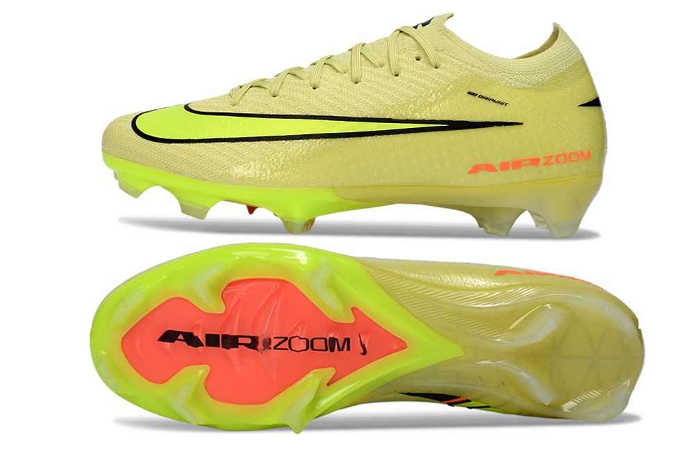 N Air Zoom Mercurial Vapor 16 Elite FG Max Voltage - Limelight/Volt/Hyper Crimson - sinoshirt