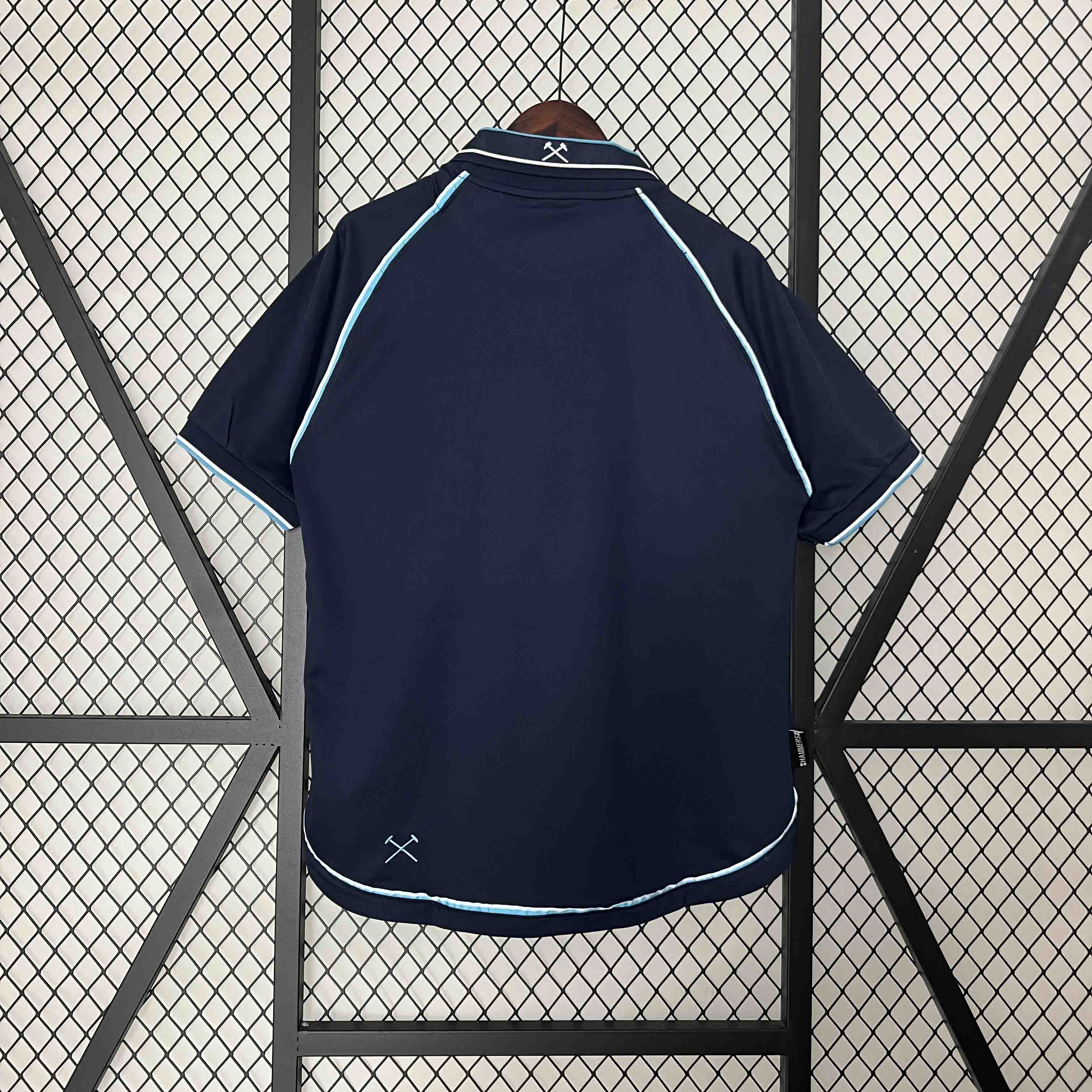 West Ham United Retro Football Jersey Third Away Custom Shirt 1999/01 - sinoshirt