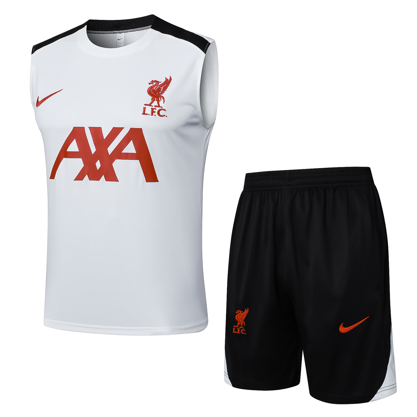 Liverpool Sleeveless Training Kit White 2025/26 - sinoshirt