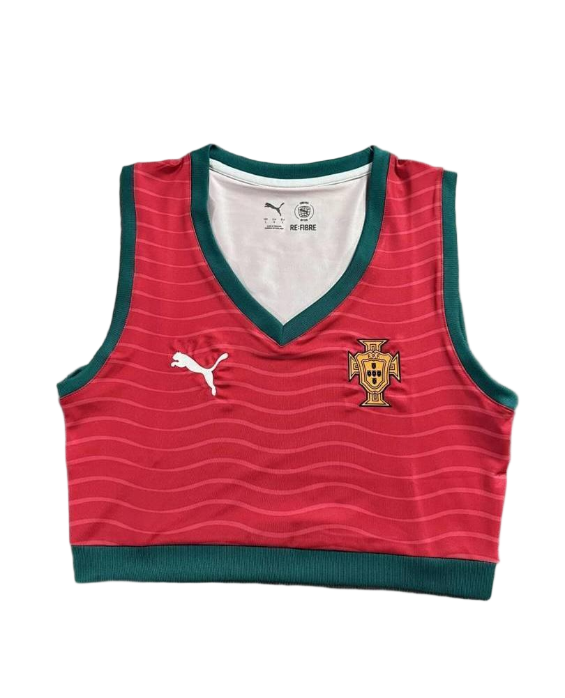 Portugal Soccer Jersey Women's Home Vest World Cup 2026 - sinoshirt
