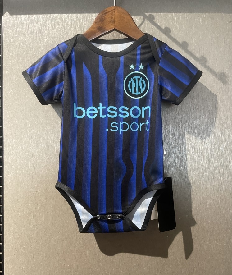 Inter Milan Soccer Jersey Home Baby Uniform 2025/26 - sinoshirt