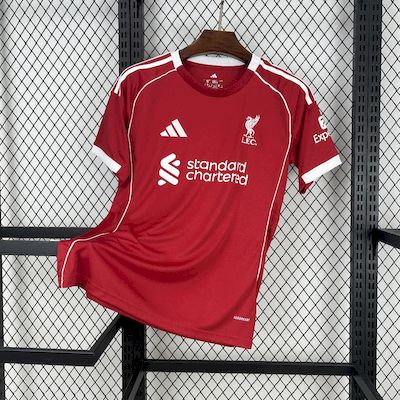 Liverpool Football Jersey Home Custom Shirt 2025/26 - sinoshirt