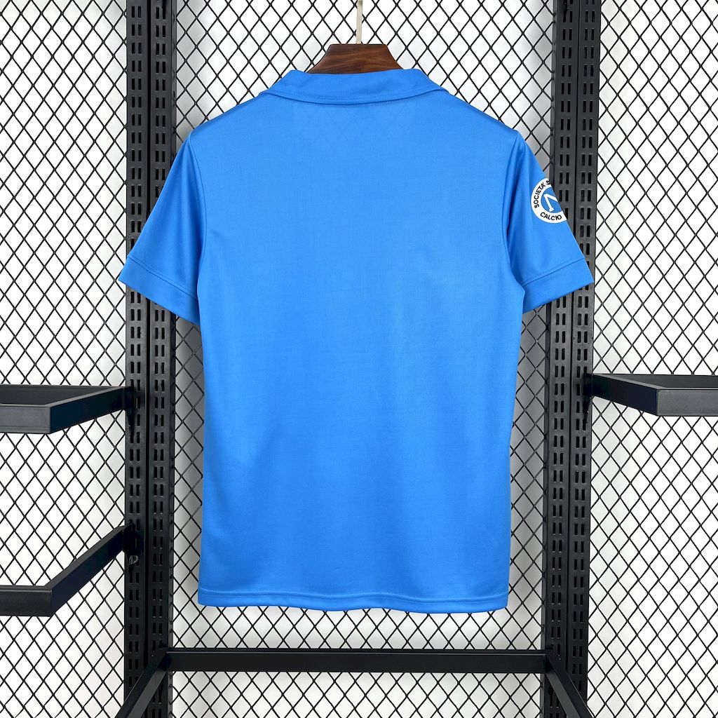 Napoli Retro Soccer Jersey Home Custom Maradona Shirt 1987-88 - sinoshirt