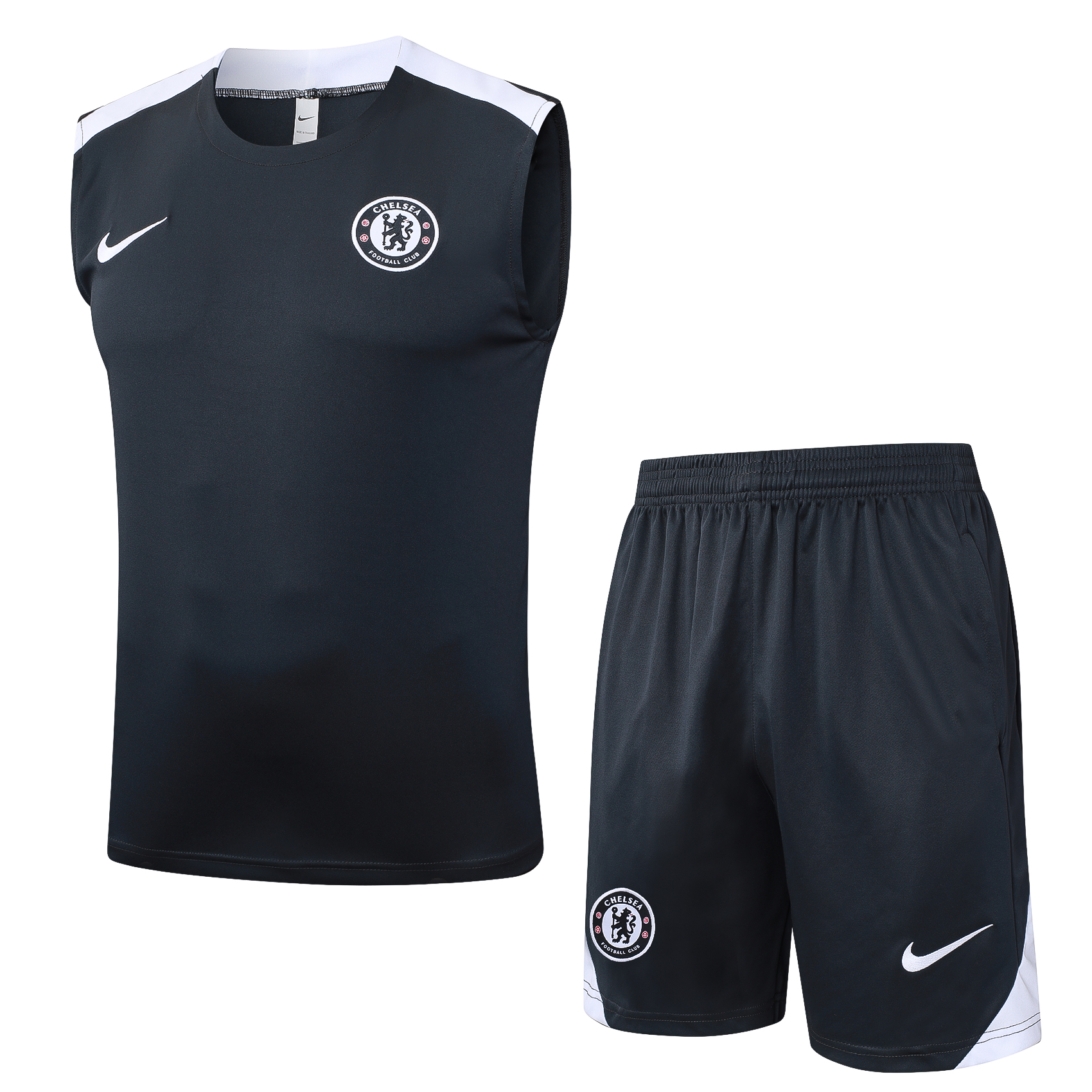 Chelsea Sleeveless Training Kit Gray 2025/26 - sinoshirt