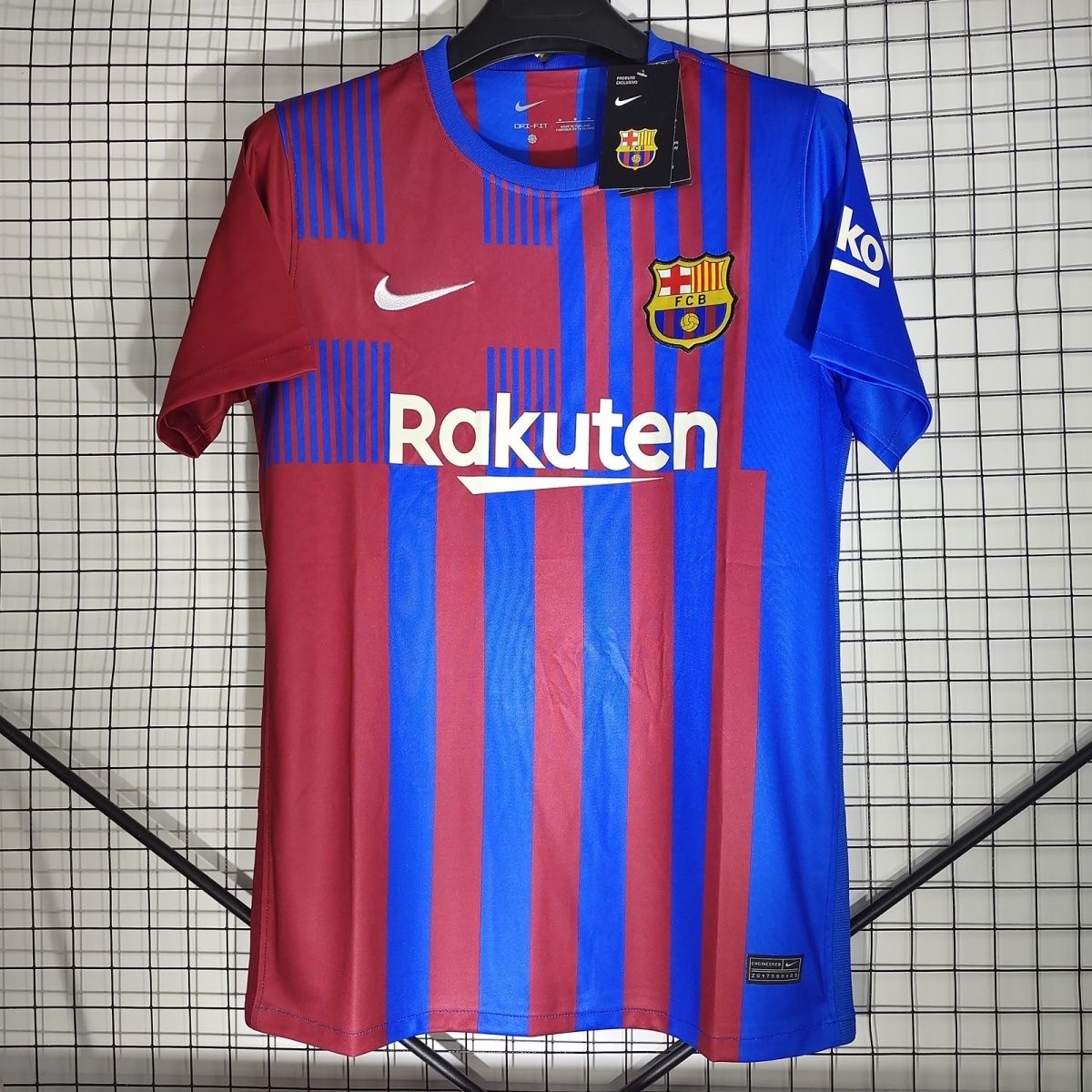 Barcelona Retro Jersey Home Soccer Shirt 2021/22 - sinoshirt