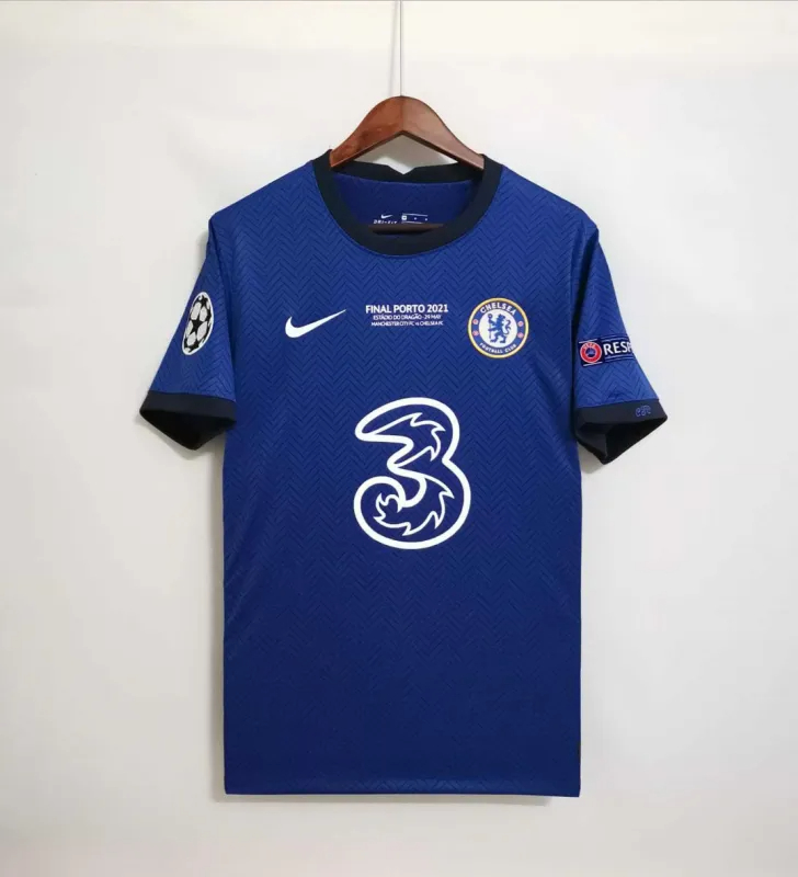 Chelsea Retro Football Jersey Home Shirt UCL Final 2020/21 - sinoshirt