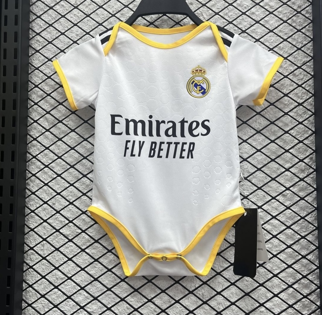 Real Madrid Soccer Jersey Home Baby Uniform 2025/26 - sinoshirt