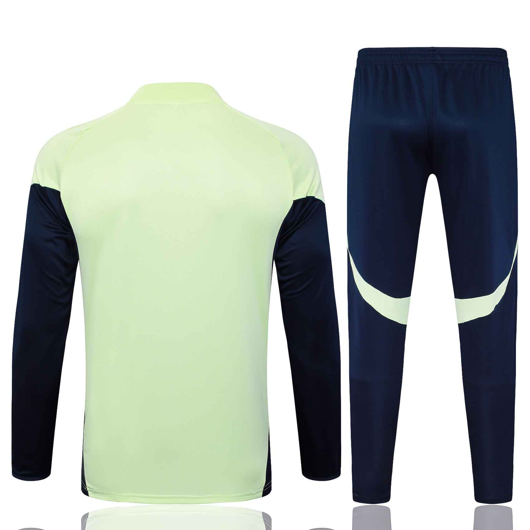 Real Madrid Training Kit (Sweatshirt+Pants) Light Green 2025/26 - sinoshirt
