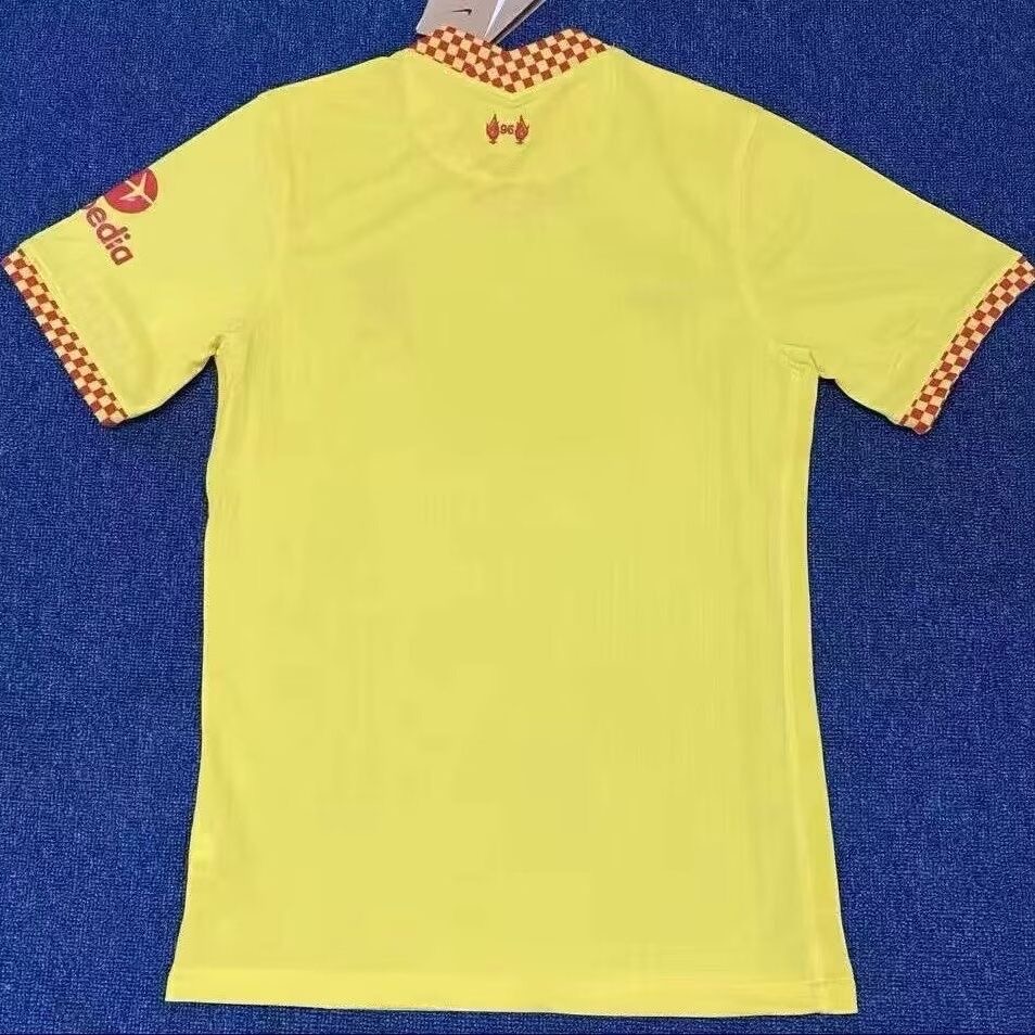 Liverpool Retro Football Jersey Third Away Custom Shirt 2021/22 - sinoshirt