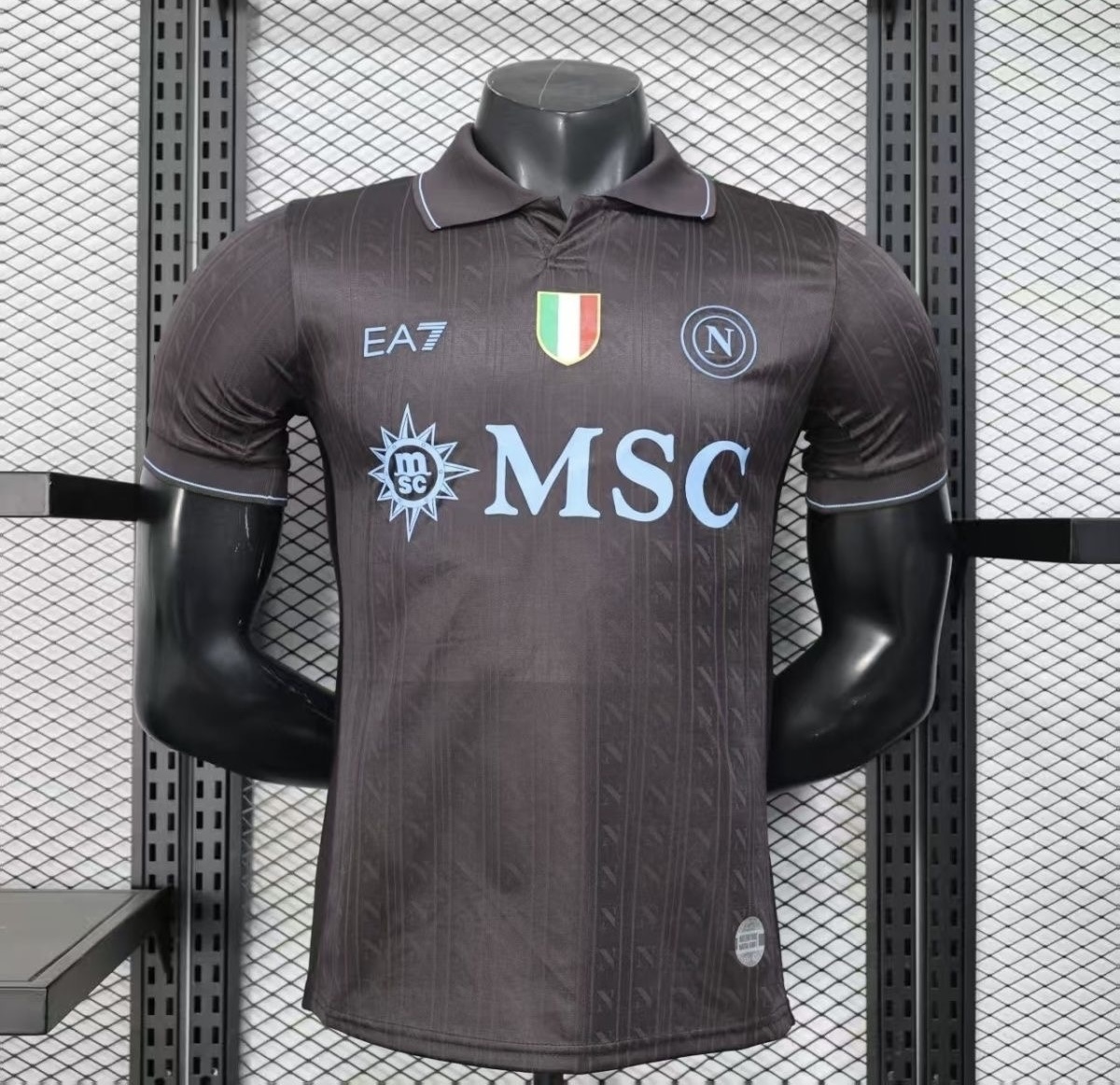 Napoli Authentic Soccer Jersey Third Away Shirt 2025/26 - sinoshirt