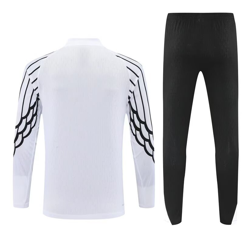 PSG Training Kit (Sweatshirt+Pants) White 2025/26 - sinoshirt