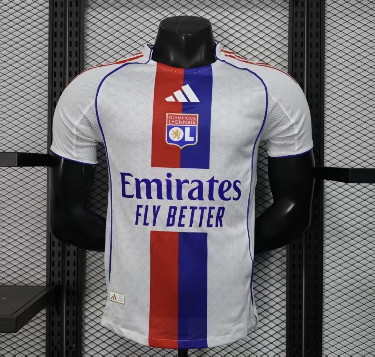 Olympique Lyonnais Authentic Soccer Jersey Home Shirt 2025-26 - sinoshirt