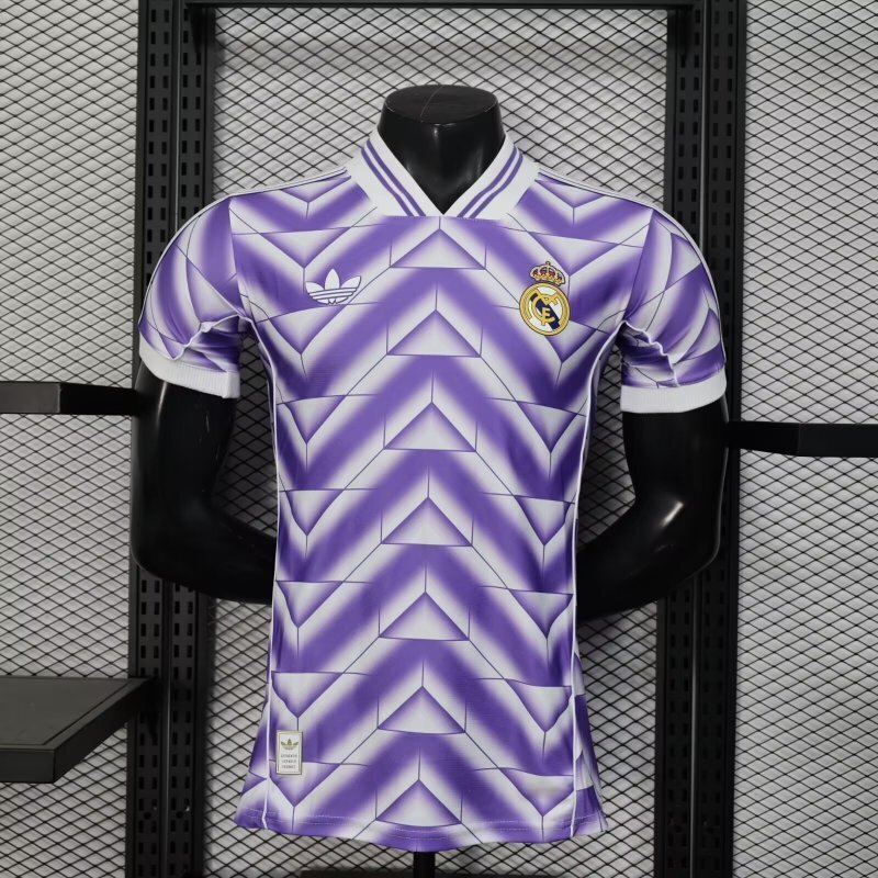 Real Madrid Authentic Soccer Jersey LFSTLR Purple Special Edition Shirt 2025/26 - sinoshirt
