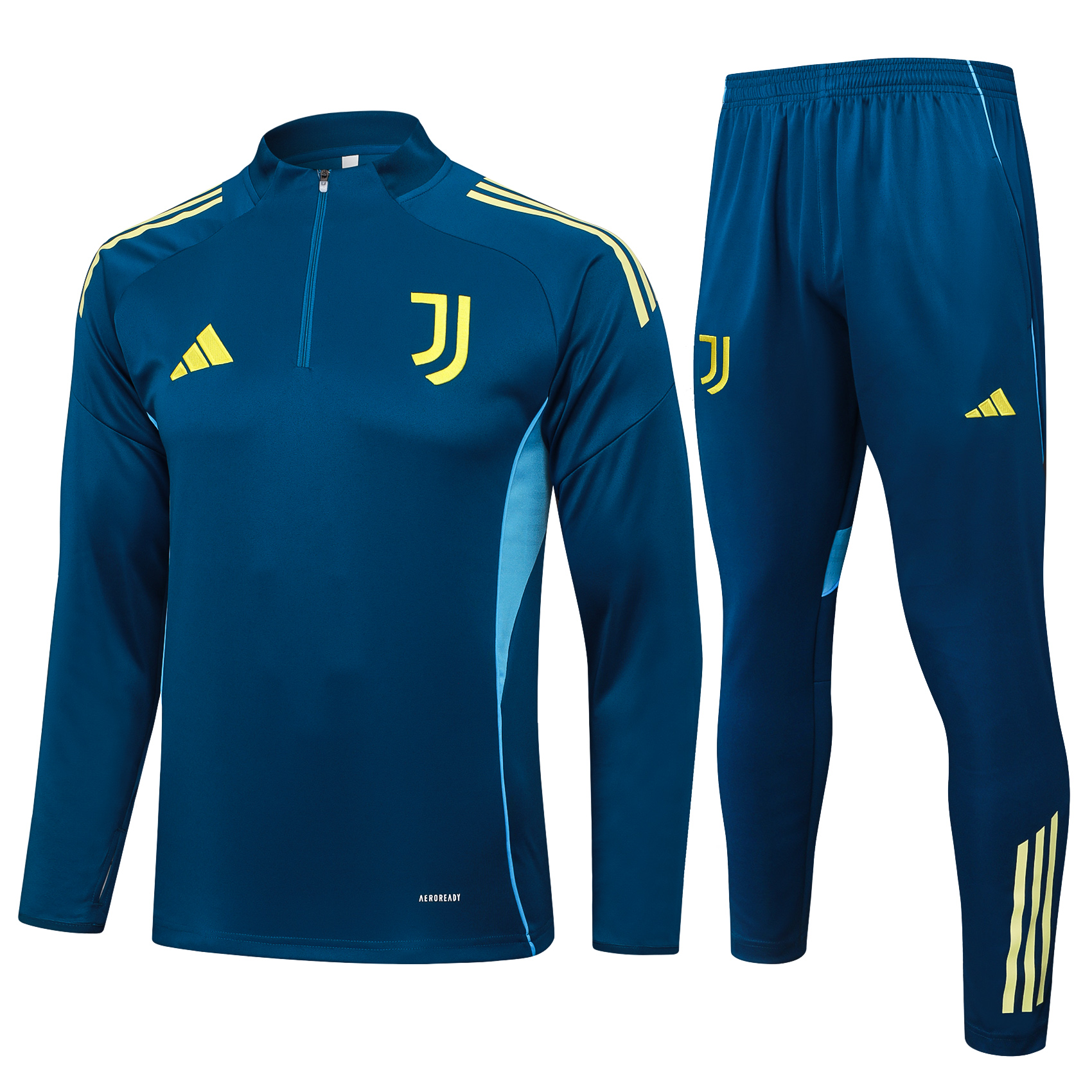 Juventus Training Kit (Sweatshirt+Pants) Indigo Blue 2025/26 - sinoshirt
